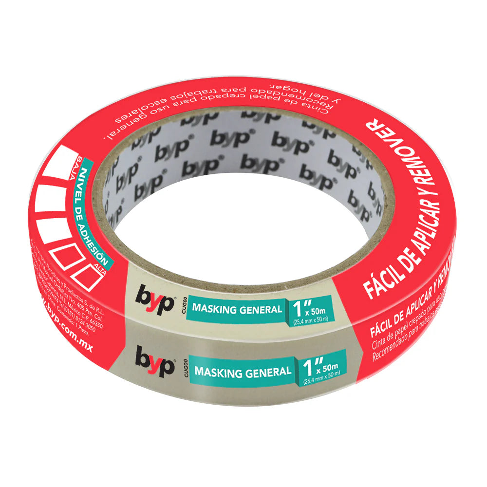 MASKING TAPE 1" X 50 M.