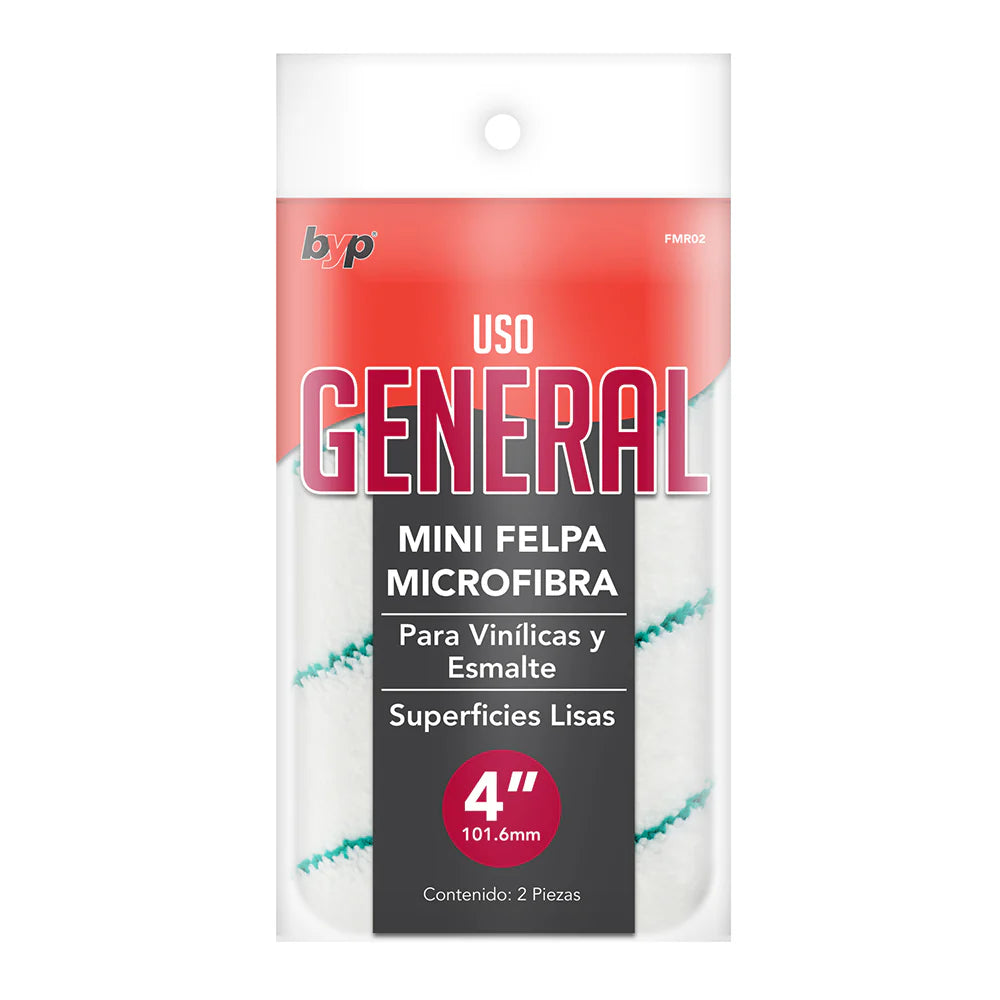 MINI FELPA MICROFIBRA 4" X 3/4