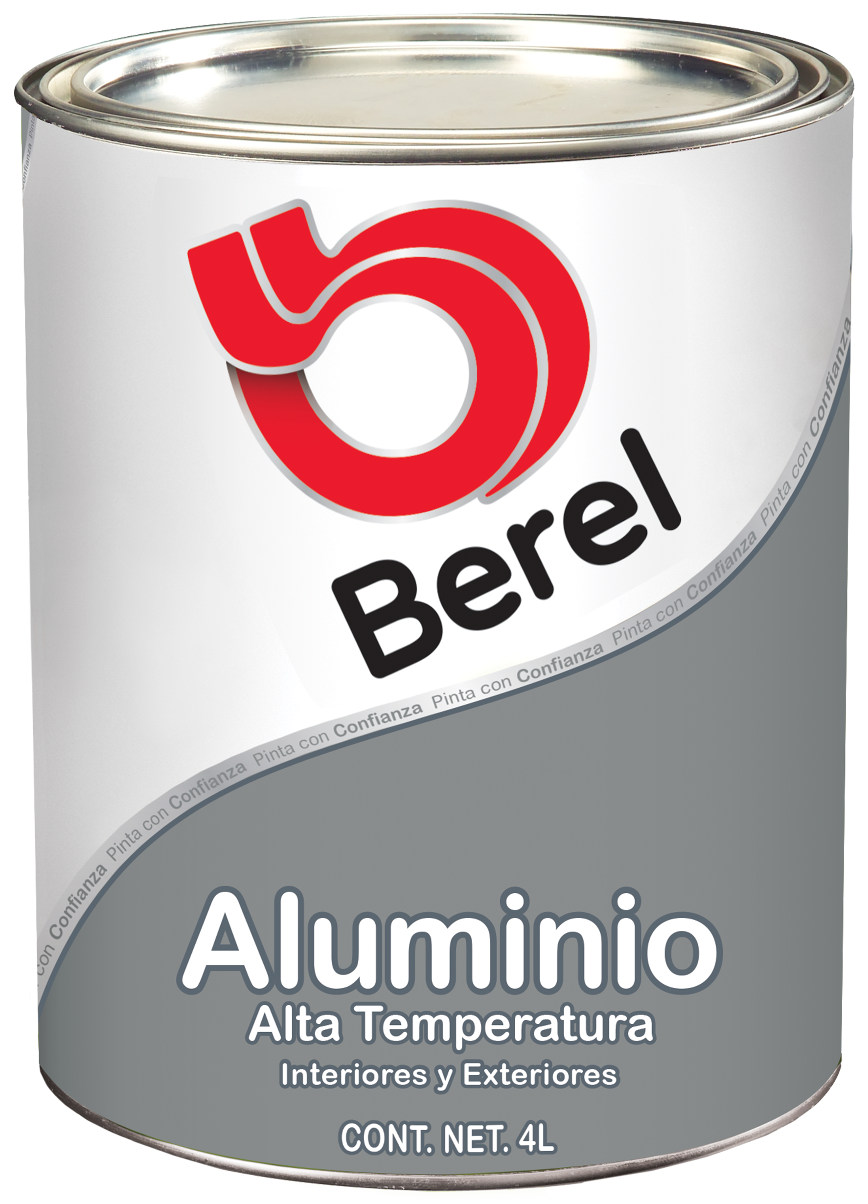 Pintura Aluminio Alta Temperatura