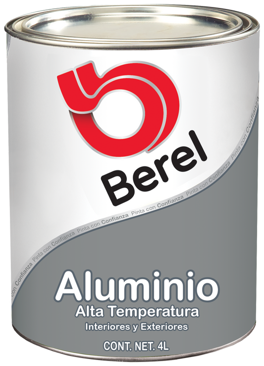 Pintura Aluminio Alta Temperatura