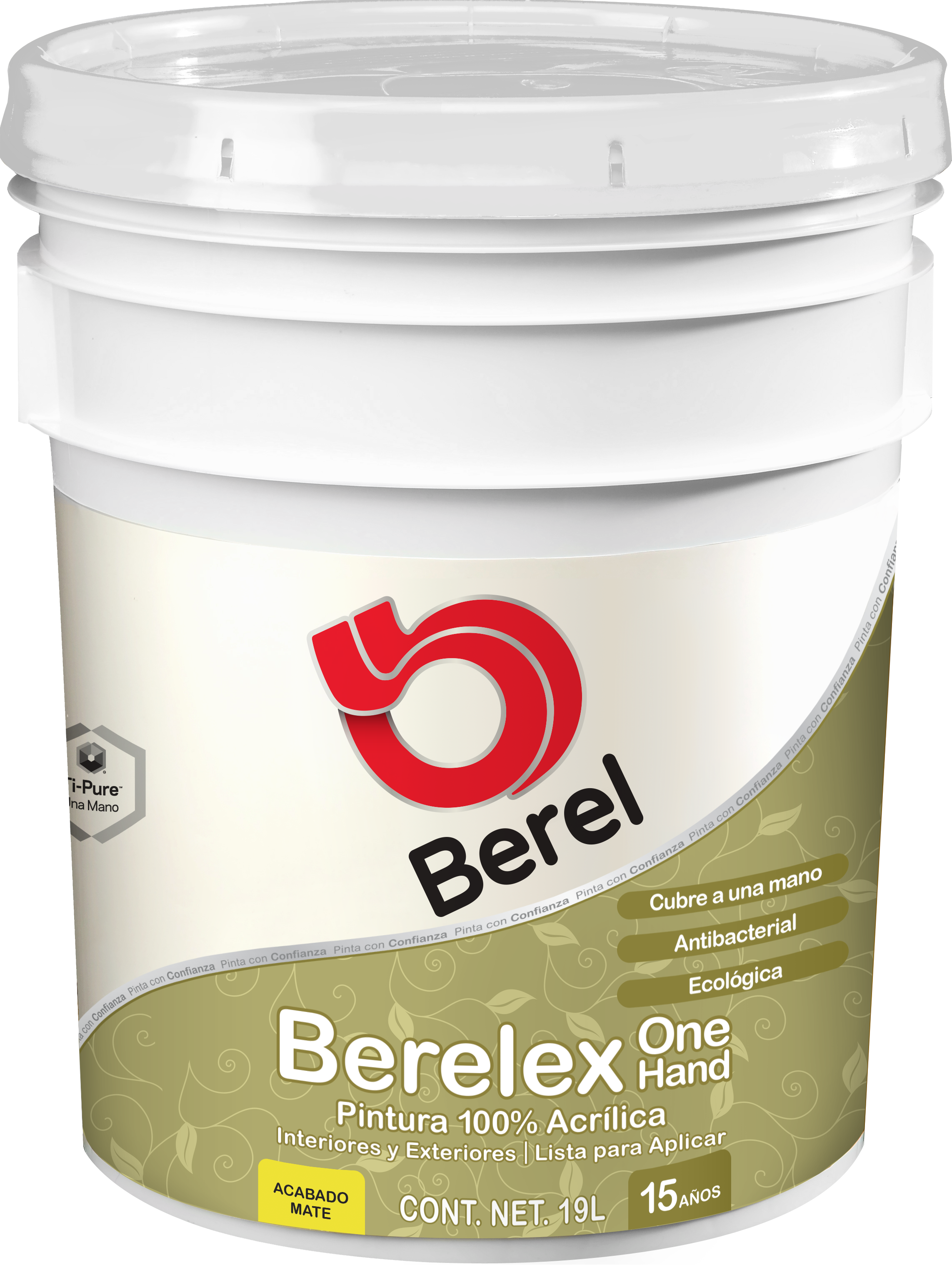 Berelex One Hand - Pintura Berel 100% Acrilica  - Interiores & Exteriores