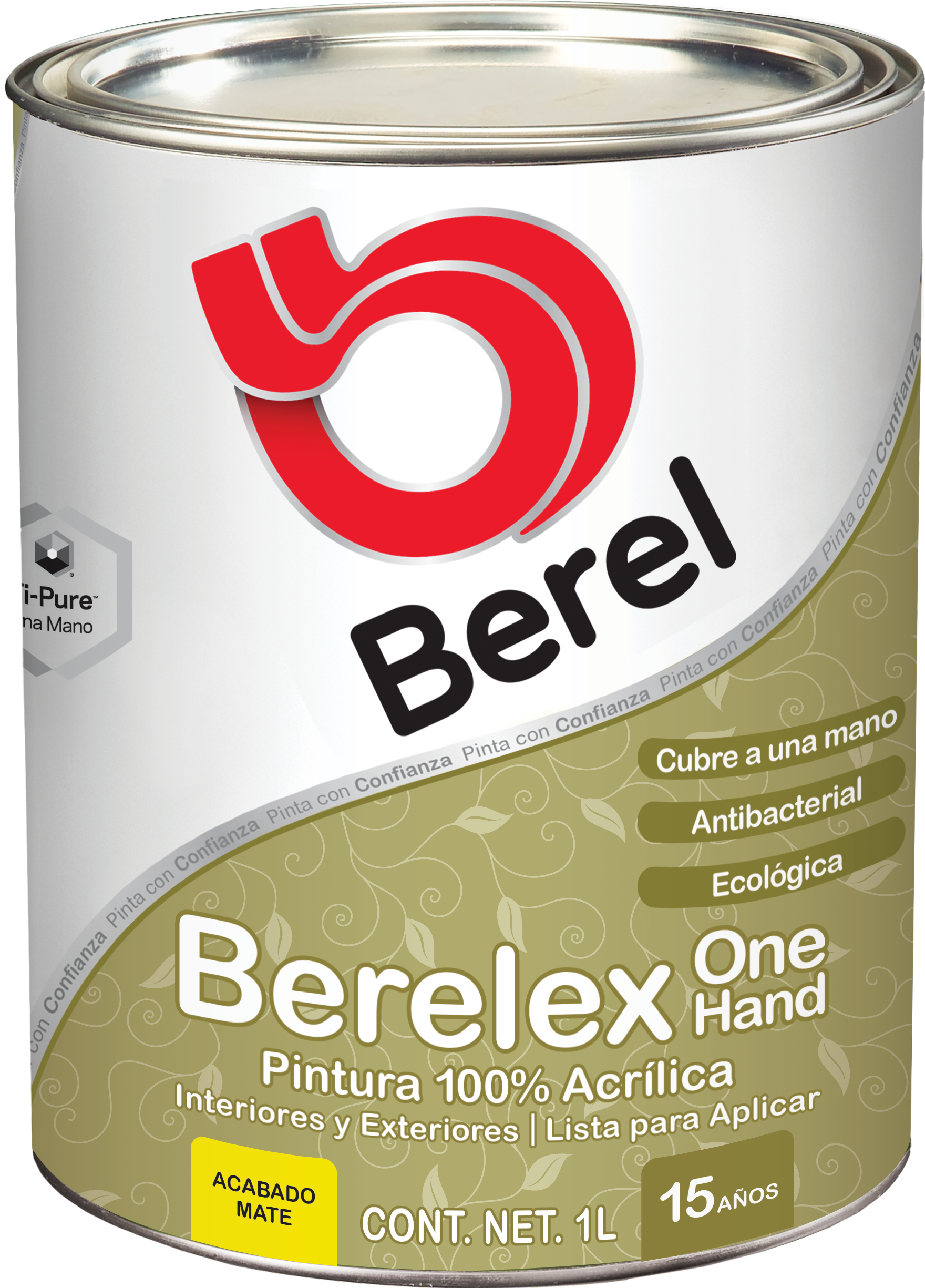 Berelex One Hand - Pintura Berel 100% Acrilica  - Interiores & Exteriores