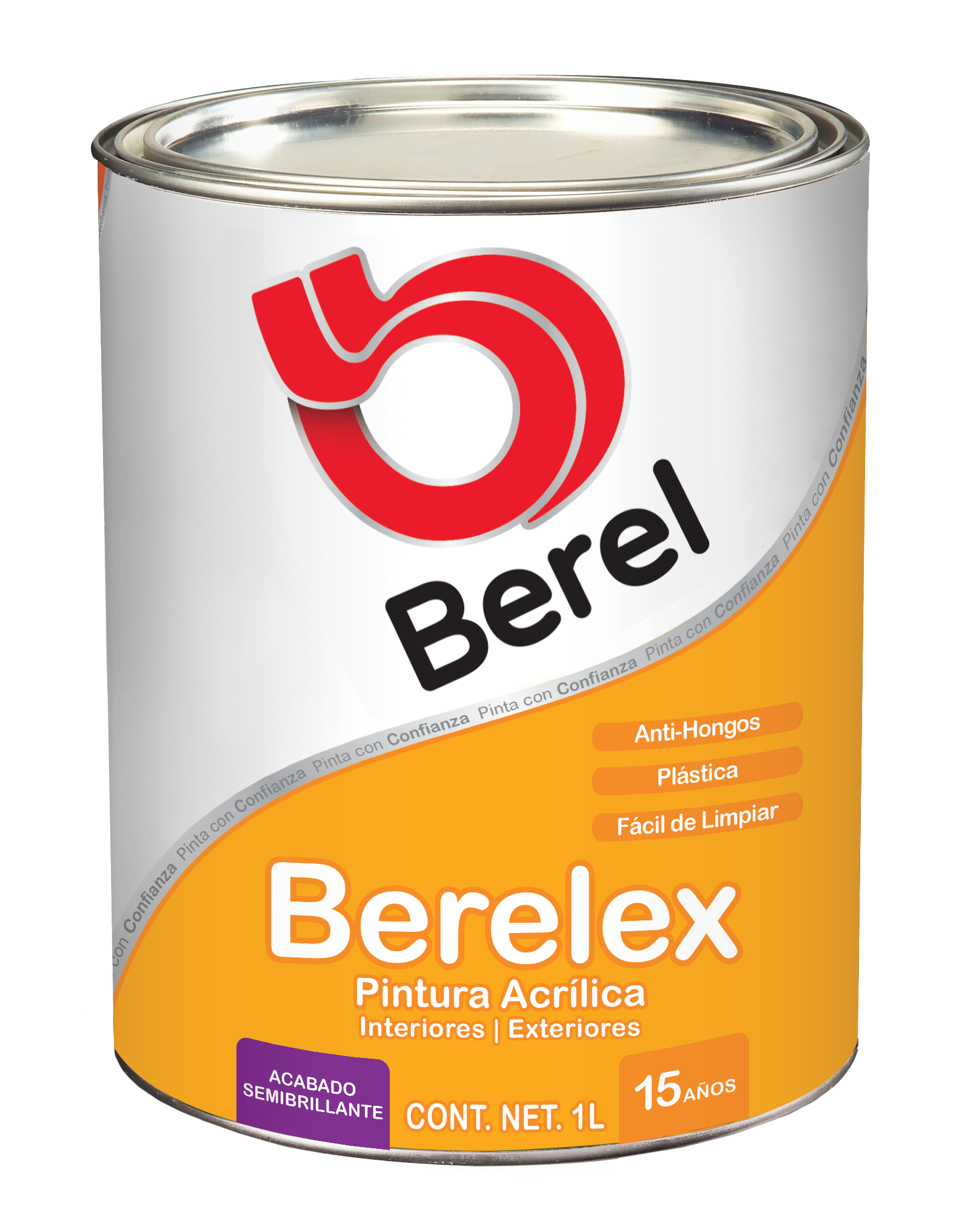 Berelex - Pintura Berel 100% Acrilica  - Interiores & Exteriores