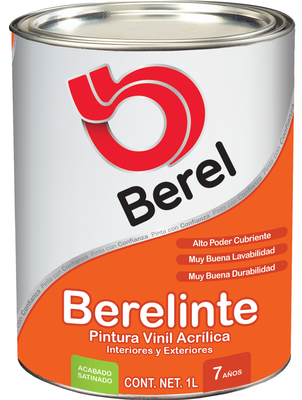 Berelinte - Pintura Berel 100% Acrilica  - Interiores & Exteriores