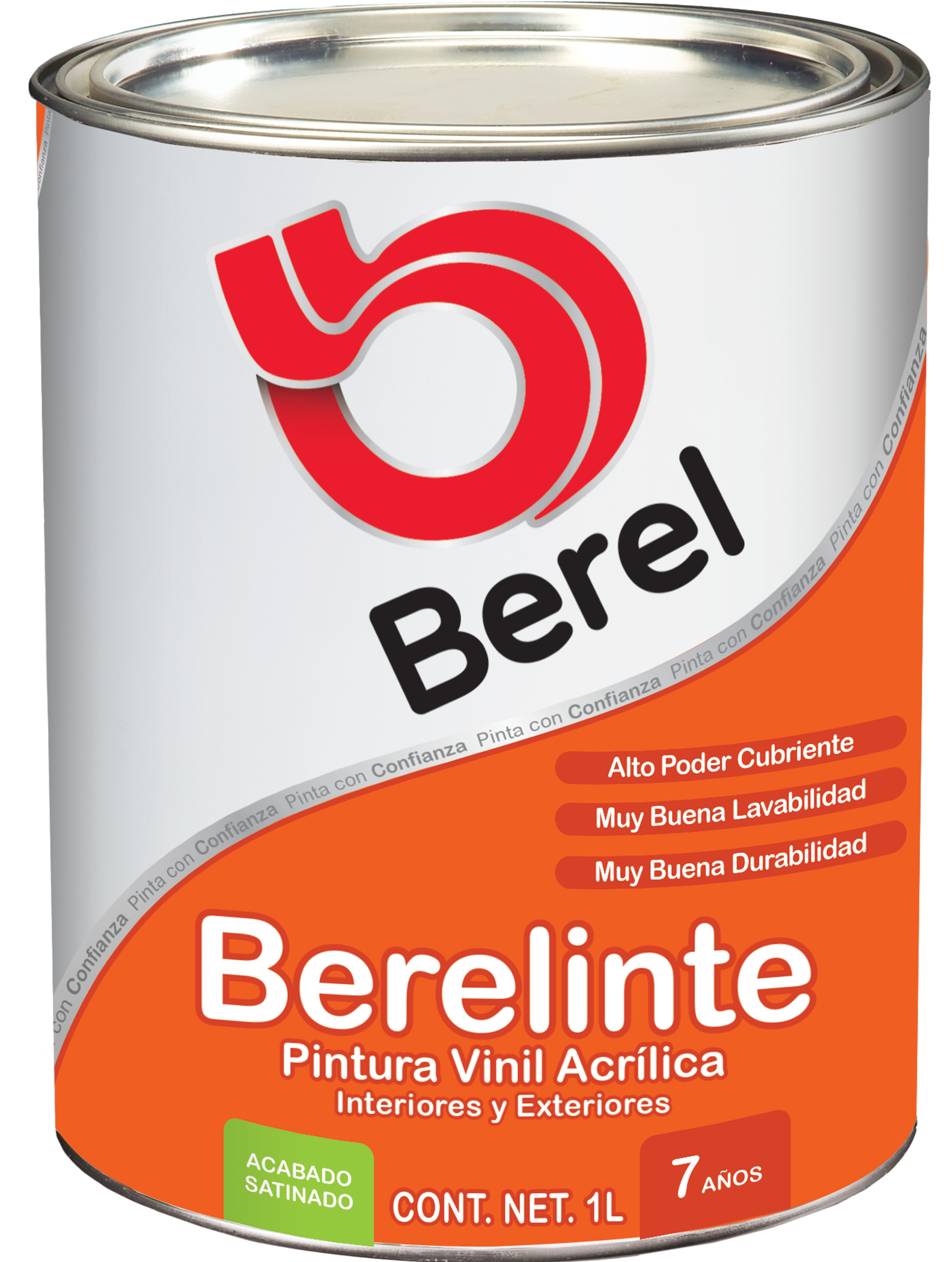 Berelinte - Pintura Berel 100% Acrilica  - Interiores & Exteriores