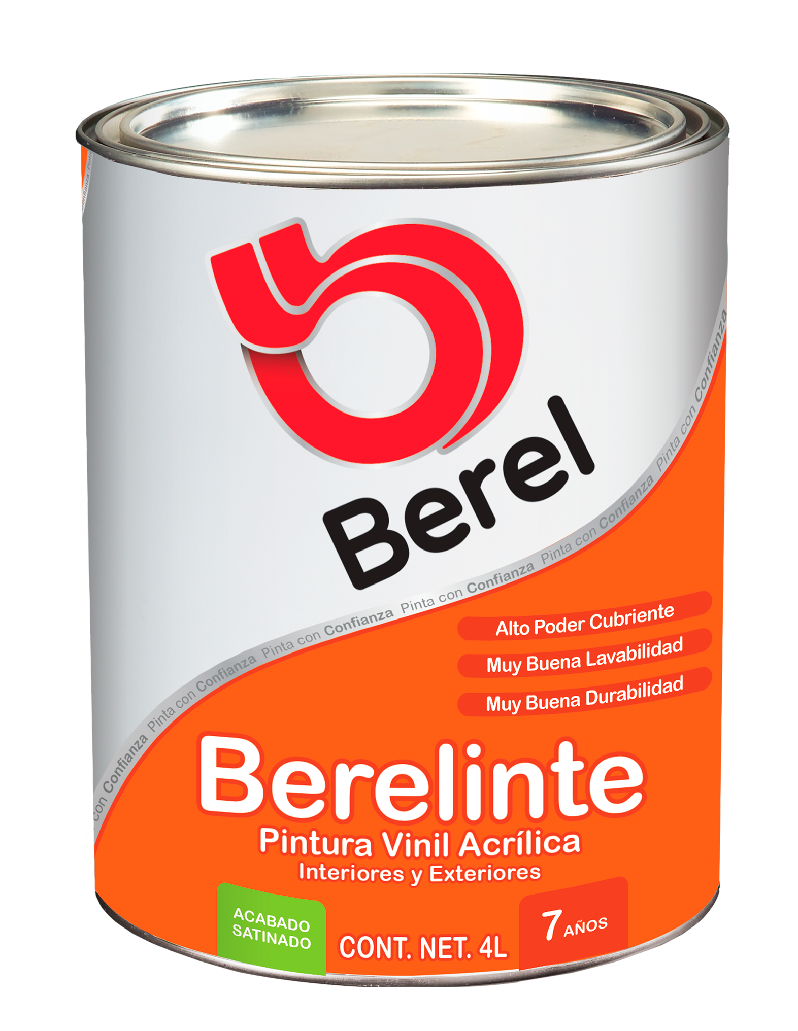 Berelinte - Pintura Berel 100% Acrilica  - Interiores & Exteriores