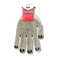 GUANTES DE ALGODÓN CON PUNTOS PVC (UNITALLA  PAR)