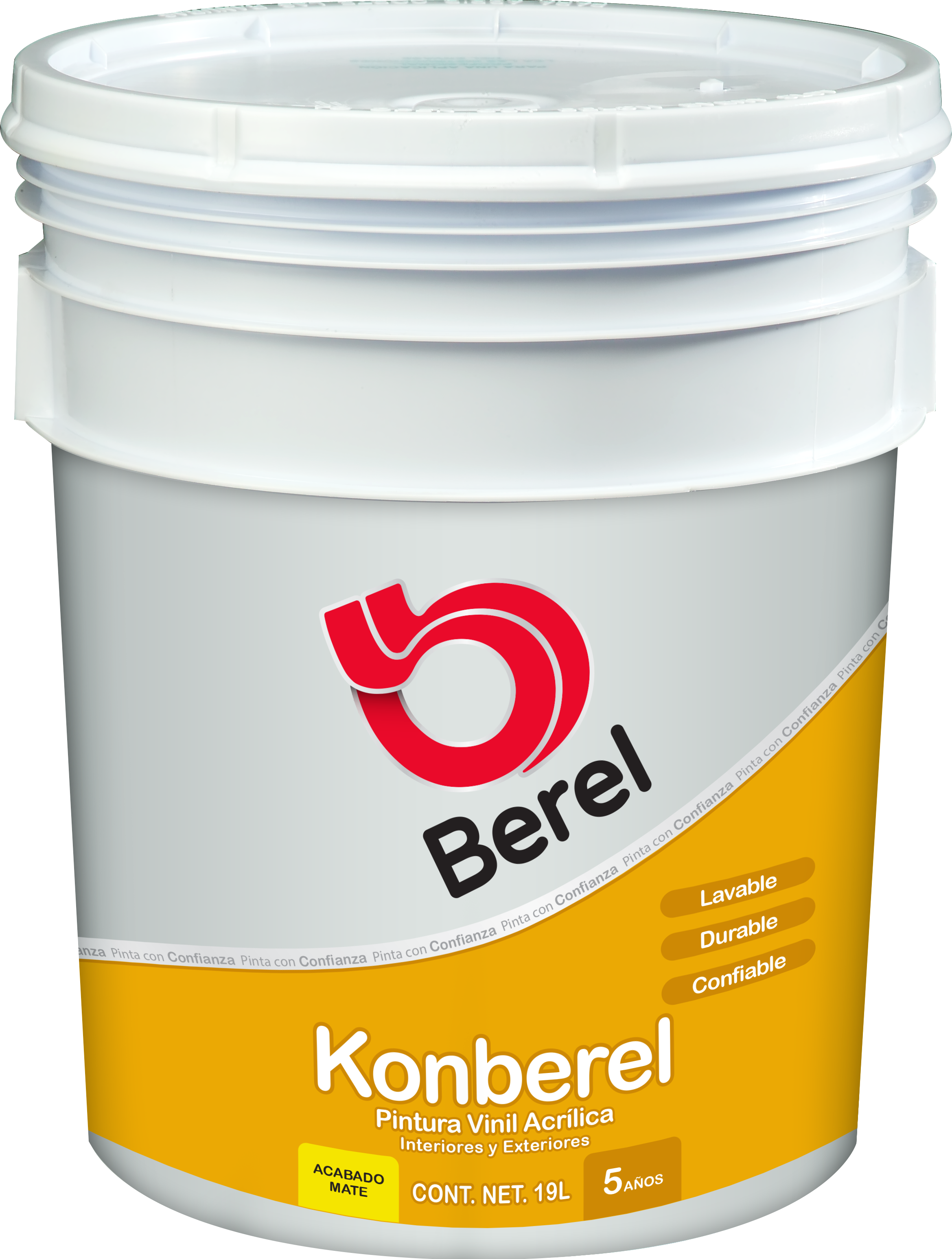Konberel - Pintura Berel 100% Acrilica  - Interiores & Exteriores
