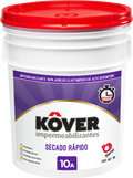 Kover 10 - Secado Rápido  - Impermeabilizante Kover - Acrílico - Fibratado