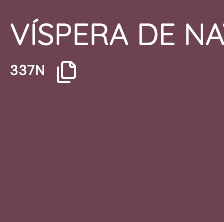 Víspera de Navidad 337N