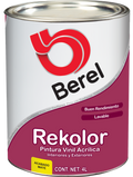 Rekolor - Pintura Berel 100% Acrilica  - Interiores & Exteriores